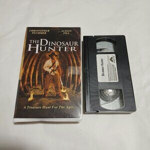 The Dinosaur Hunter VHS Tape Christopher Plummer Allison Pill - Bundle & Save